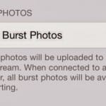 Come caricare le foto scattate in modalità Burst su iCloud