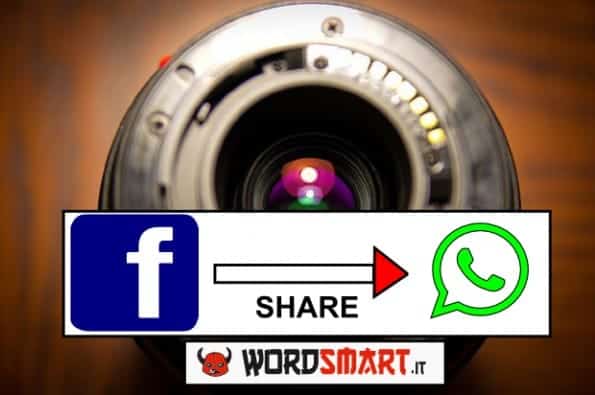 Come condividere immagini Facebook su WhatsApp