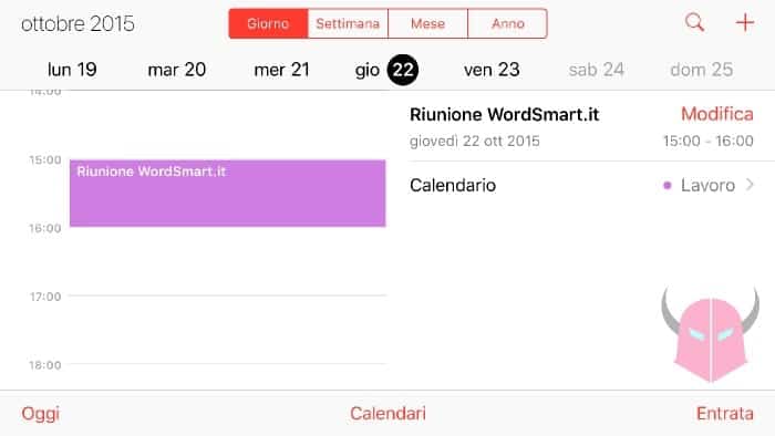 Come creare un evento su WhatsApp promemoria salvato