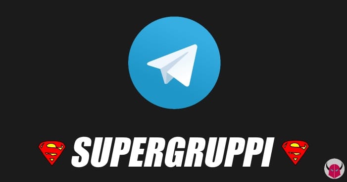 creare supergruppi Telegram iPhone Android