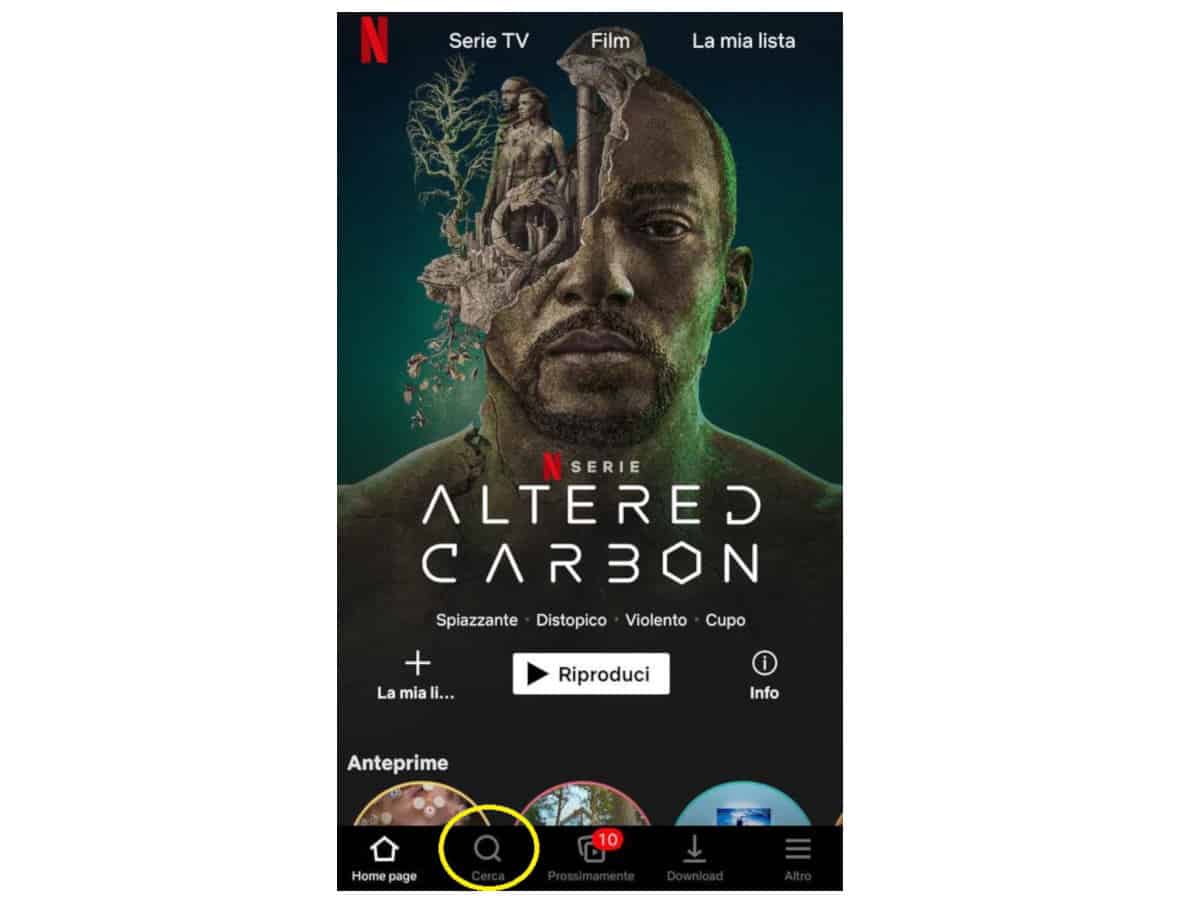 come vedere Netflix su iOS