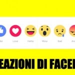 attivare reazioni Facebook iPhone Android PC