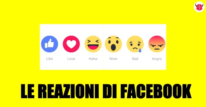 attivare reazioni Facebook iPhone Android PC