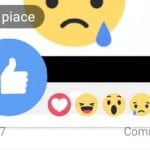 reazioni di Facebook in live iPhone Android