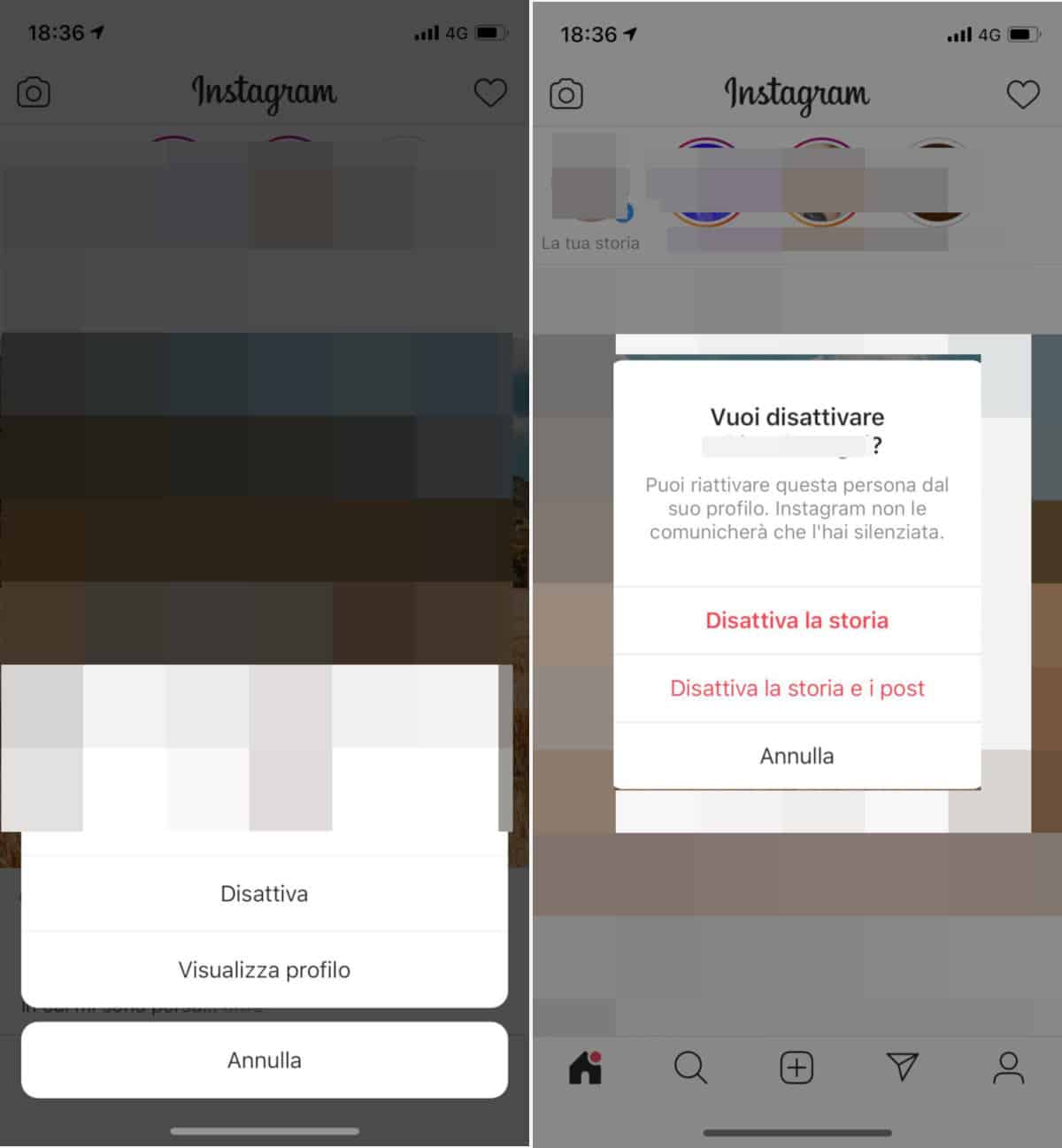 non vedere le storie Instagram degli altri silenzioso storie Android