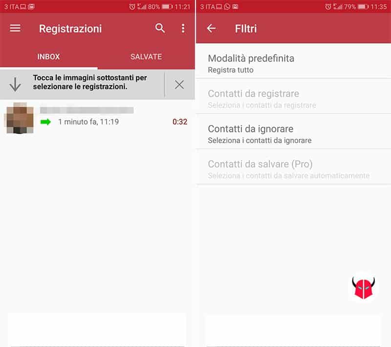 come registrare una telefonata con Android Registratore Chiamate