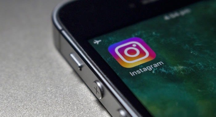 app di Instagram con icona della modalità aereo