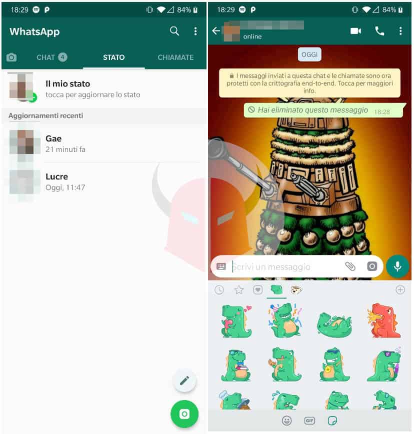 come guadagna WhatsApp chat