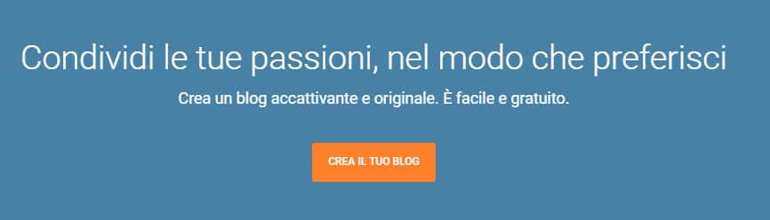 come aprire un blog con Blogger