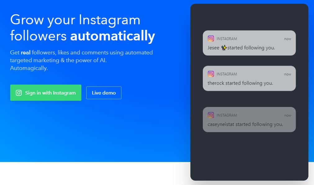 migliori app per hashtag Instagram bot Social Captain