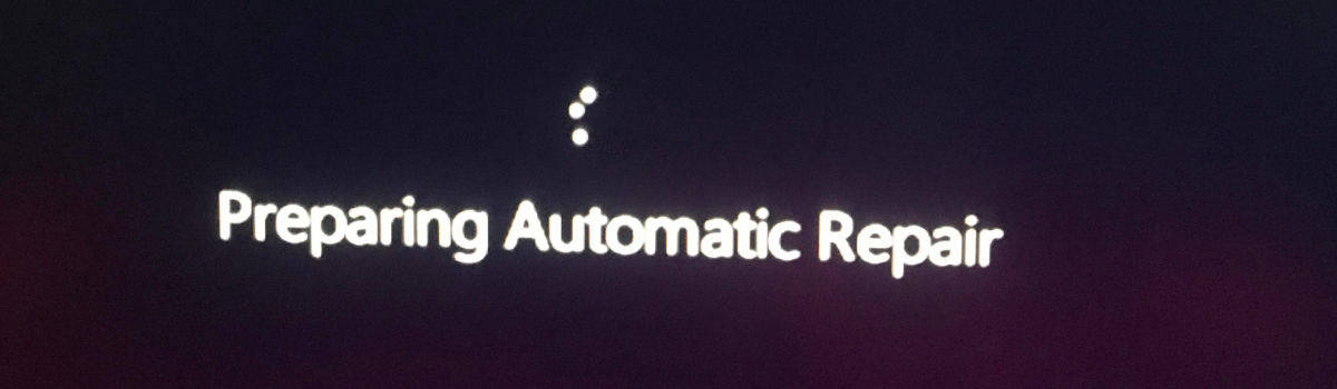 aggiornamento Windows bloccato ripristino automatico