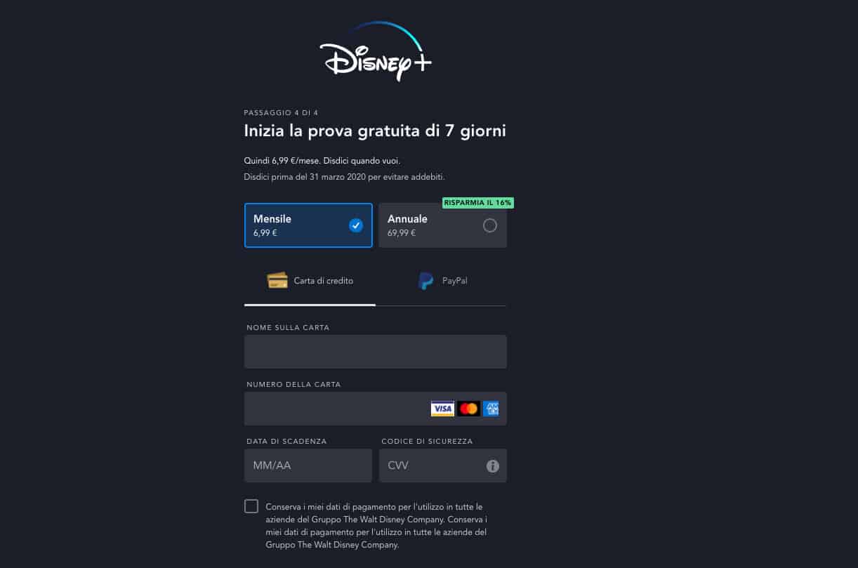 come avere Disney plus scelta abbonamento