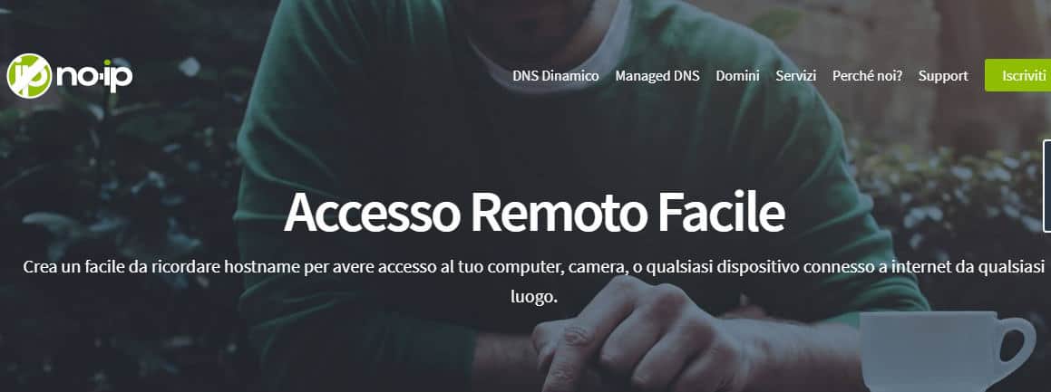 come collegarsi da remoto servizio No-IP