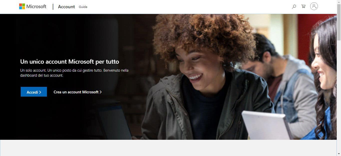 come usare Skype creazione account Microsoft