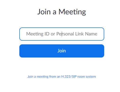 come usare Zoom Meeting collegamento Meeting ID