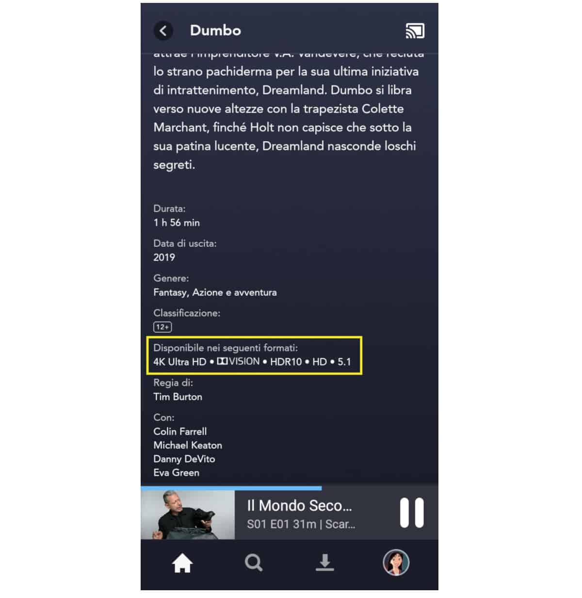 come vedere Disney plus disponibilità HD