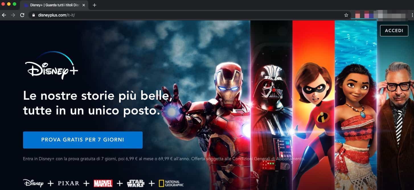 come vedere Disney plus registrazione