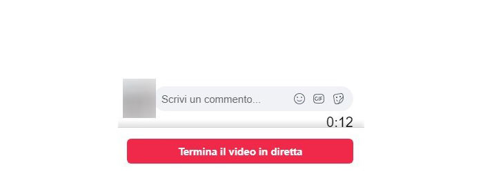 come fare una diretta Facebook interruzione