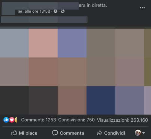 come vedere una diretta Facebook dicitura era in diretta